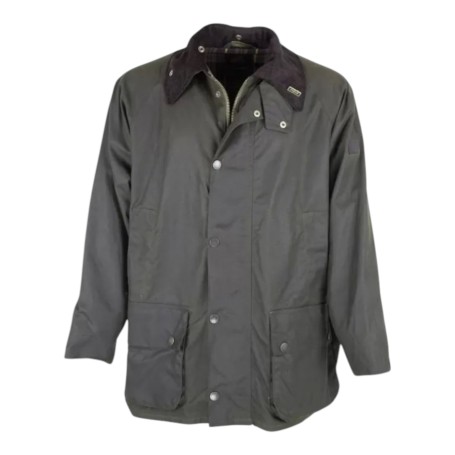 Chaqueta encerada Oxford Blue Gamekeeper Slikwax Dark Olive