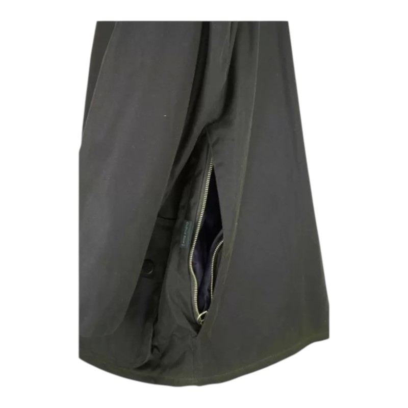 Chaqueta encerada Oxford Blue Gamekeeper Slikwax Dark Olive