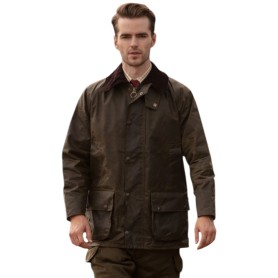 Chaqueta encerada Oxford Blue Gamekeeper Antique Green