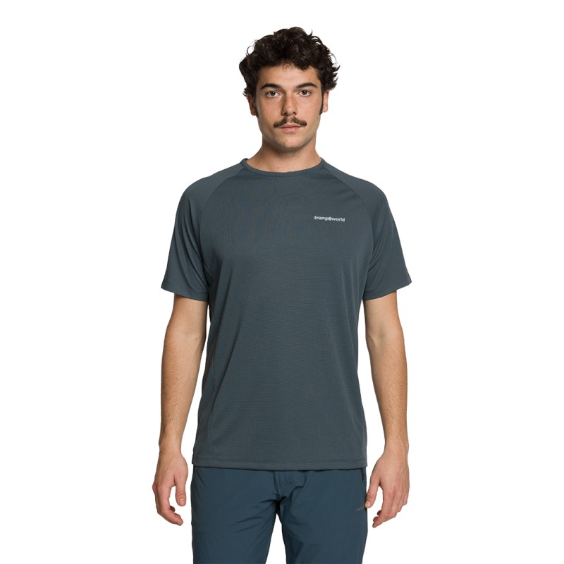 Trangoworld CAMISETA COUVET GRIS AZULADO