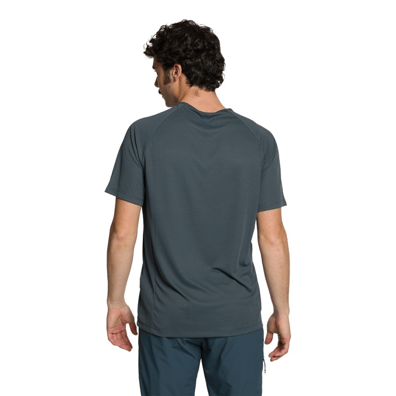 Trangoworld CAMISETA COUVET GRIS AZULADO