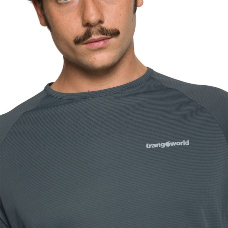 Trangoworld CAMISETA COUVET GRIS AZULADO