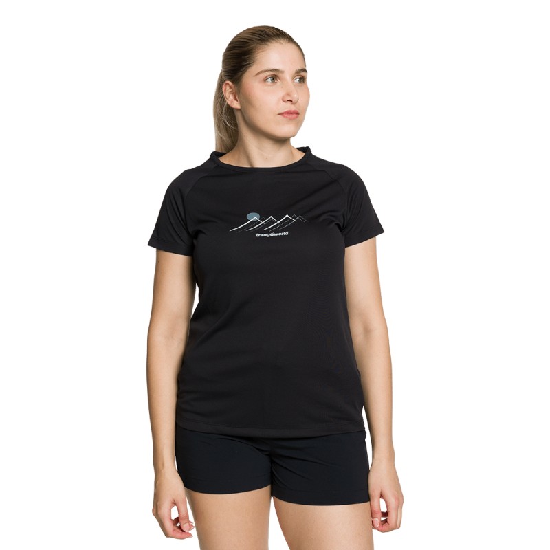 Trangoworld CAMISETA MUDGEE NEGRO