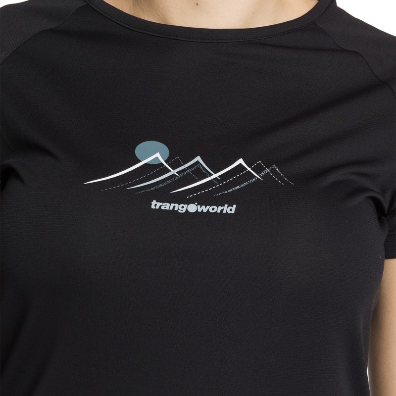 Trangoworld CAMISETA MUDGEE NEGRO