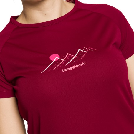 Trangoworld CAMISETA MUDGEE BURDEOS