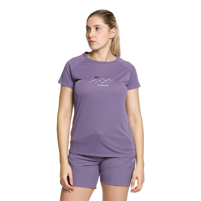 Trangoworld CAMISETA MUDGEE MORADO