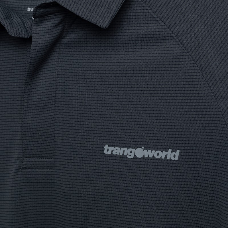 Trangoworld POLO BONETE GRIS AZULADO