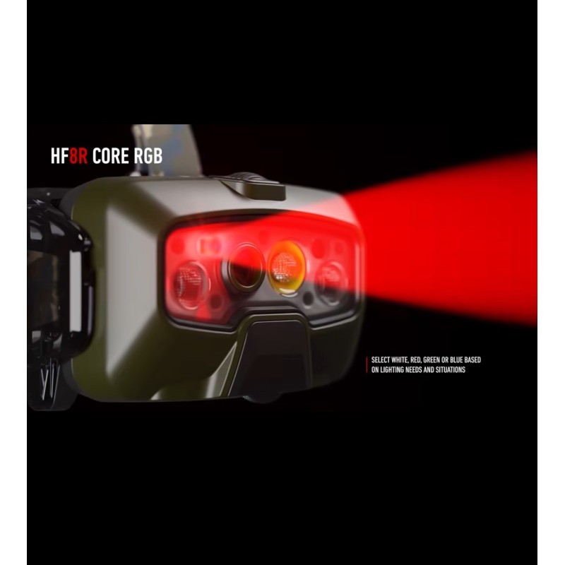 Led Lenser Frontal HF8R CORE RGB Camuflaje