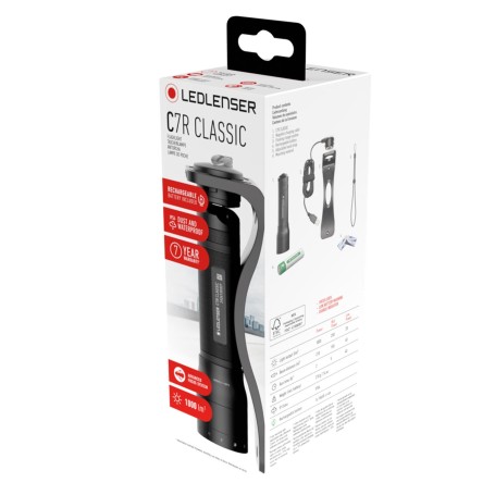 Led Lenser Linterna C7R Recargable