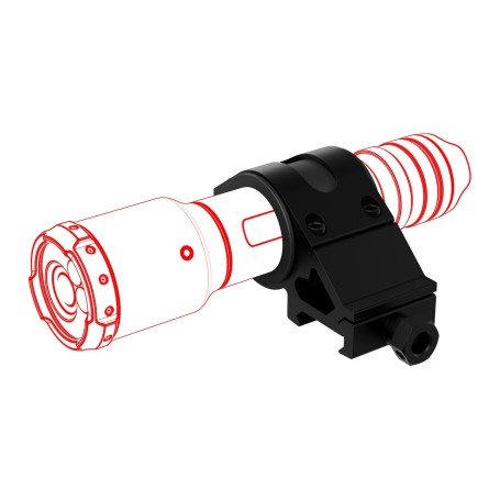 Led Lenser Adaptador PICATINNY Tipo A Para Linternas TT3,TAC6R Y TAC7R