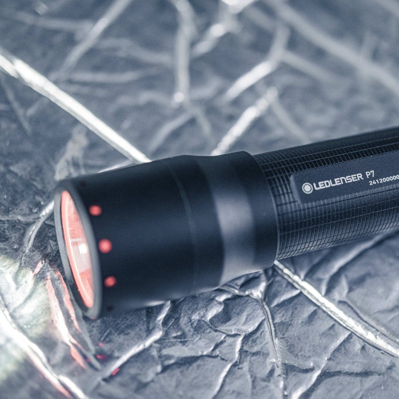 Led Lenser Linterna P7 Pilas