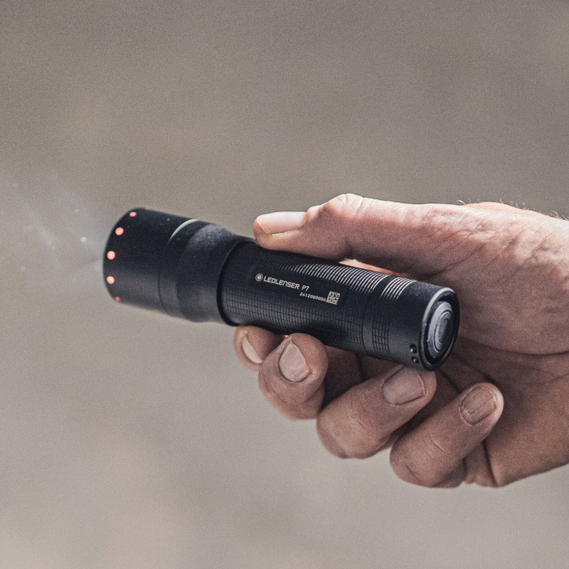 Led Lenser Linterna P7 Pilas