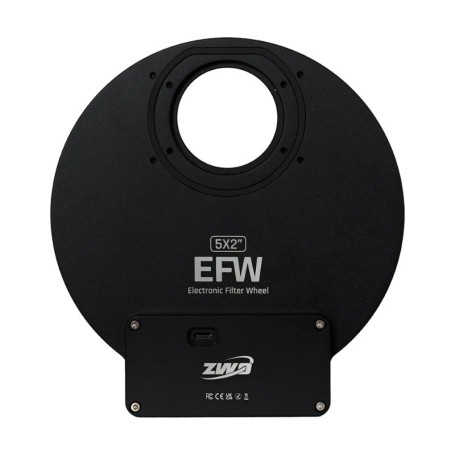Rueda de filtros EFW ZWO de 5 posiciones 5x50,8mm