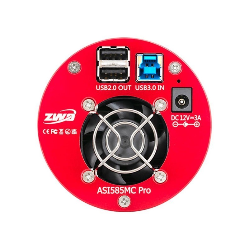 Cámara monocromática refrigerada ZWO ASI585MM-P