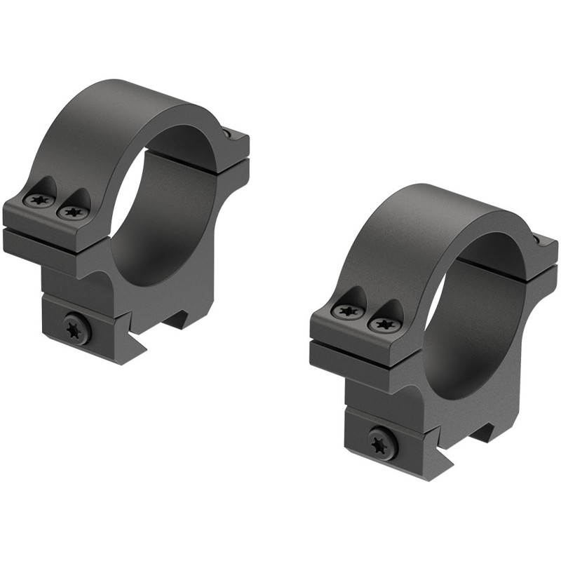 Juego de Anillas LEUPOLD Open Range Cross-Slot carril 11mm. 30mm. [Fijas] - Altas