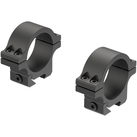 Juego de Anillas LEUPOLD Open Range Cross-Slot carril 11mm. 30mm. [Fijas] - Medianas