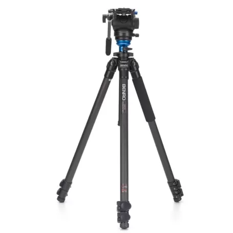 Tripé Benro C2573FS4 Carbon + Cabeça Esférica S4 + Estojo + Alça + Pontas - C2573FS4 - Benro - Tripés Benro