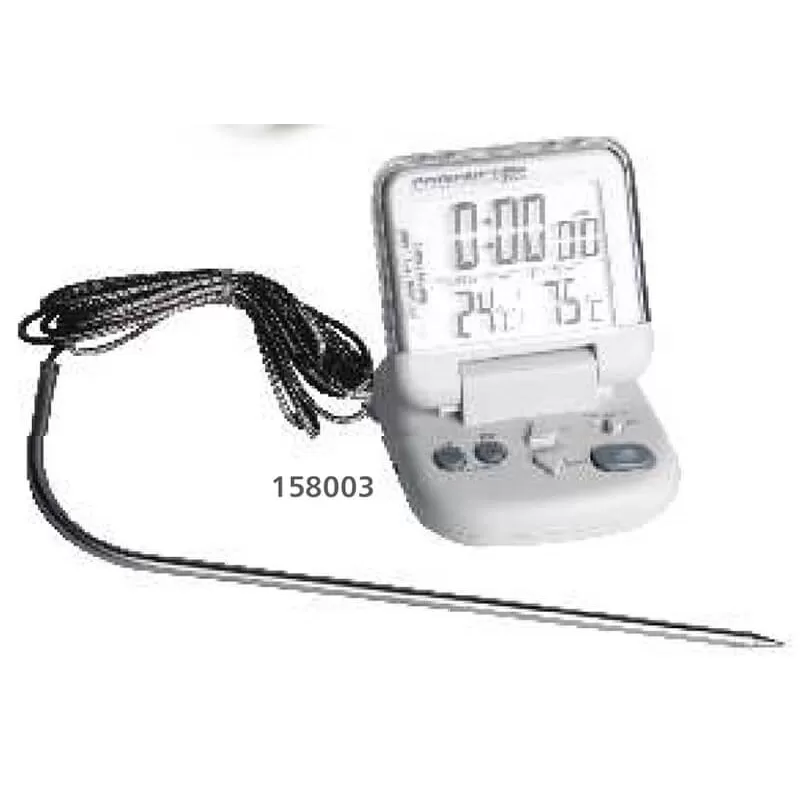 Termômetro de Forno Especial BBI com Sonda e Sensor de Aço Inoxidável - 158003 - BBI - Termômetros Termômetro de Forno Especial BBI com Sonda e Sensor de Aço Inoxidável - 158003 - BBI - Termômetros