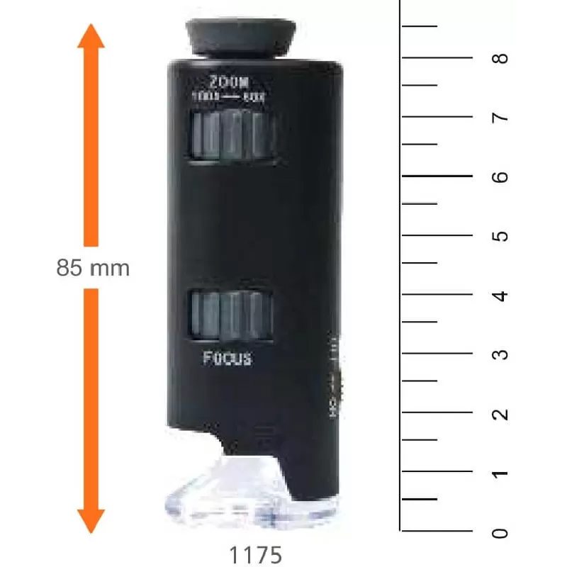 Microscópio de campo BBI, altura 85 mm - 60-100x - 1175 - BBI - Microscópios de campo BBI Microscópio de campo BBI, altura 85 mm - 60-100x - 1175 - BBI - Microscópios de campo BBI