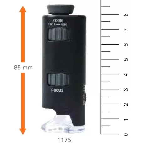 Microscópio de campo BBI, altura 85 mm - 60-100x - 1175 - BBI - Microscópios de campo BBI Microscópio de campo BBI, altura 85 mm - 60-100x - 1175 - BBI - Microscópios de campo BBI