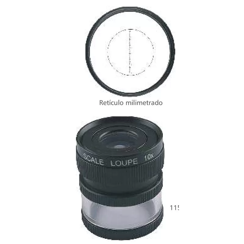 Lupa de Precisão 25mm - 10x - 115410 - BBI - Lupas de Precisão Lupa de Precisão 25mm - 10x - 115410 - BBI - Lupas de Precisão