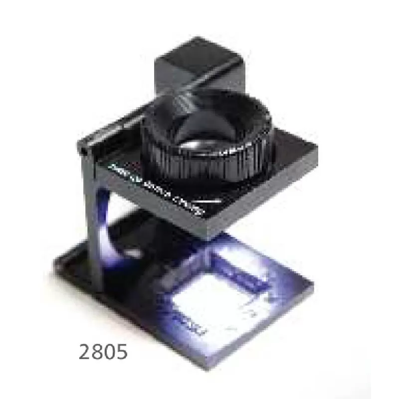 Contador de Fios 13mm - 10x - 2805 - BBI - Lupa Conta-Fios Contador de Fios 13mm - 10x - 2805 - BBI - Lupa Conta-Fios