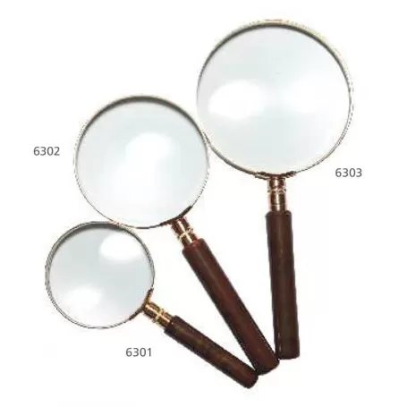 Lupa com lente mineral Classic 64mm - 2,3x - 6302 - BBI - Lupas com lente mineral