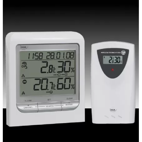 Termômetro BBI Thermo-Hygro IROX - HTG-79 - BBI - Termômetros Termômetro BBI Thermo-Hygro IROX - HTG-79 - BBI - Termômetros