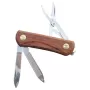 Navaja EKA-WENGER junior bubinga, hoja, lima y tijeras - 698104 - EKA - Navajas EKA