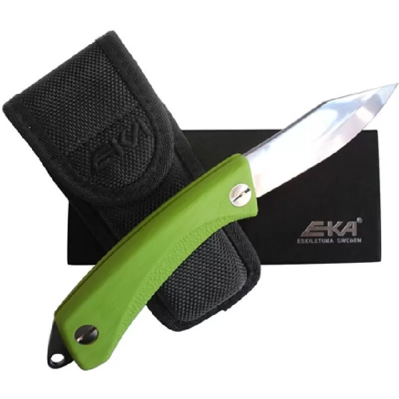 Canivete EKA Swede 92, kraton verde, bainha de náilon, caixa de presente - 777708 - EKA - Canivetes EKA Canivete EKA Swede 92, kraton verde, bainha de náilon, caixa de presente - 777708 - EKA - Canivetes EKA