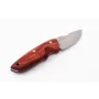 Cuchillo EKA Nordic JoF7 bubinga sin cuadrillado, funda cuero, caja regalo - 619309 - EKA - Cuchillos EKA