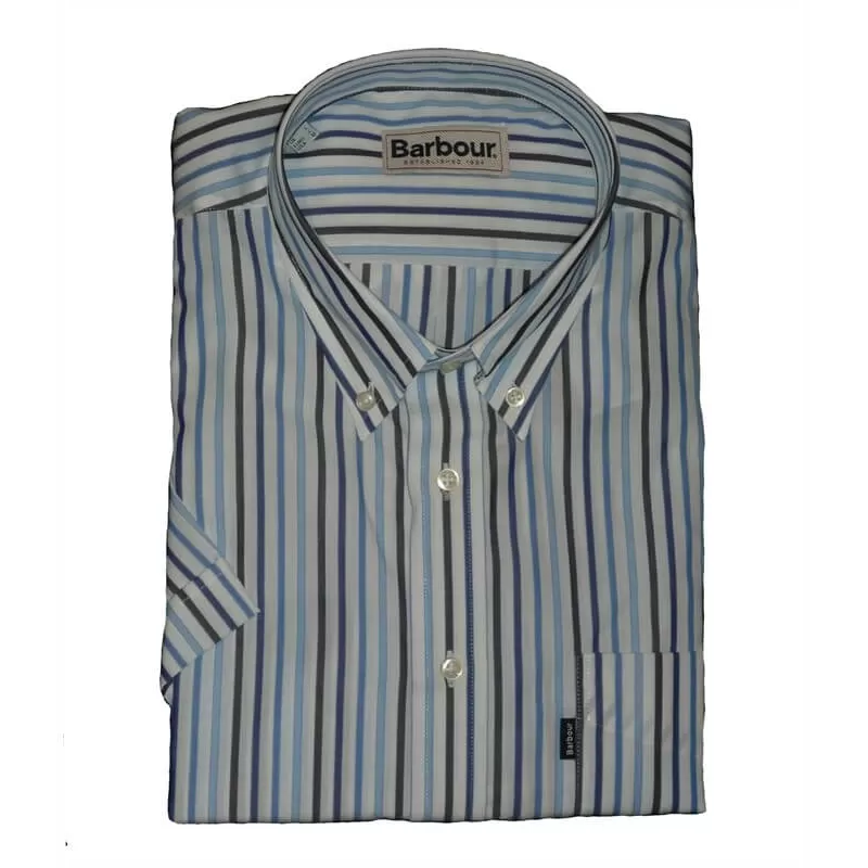 Francis Sky - MSH2746BL32 - Barbour - masculino - Camisas BARBOUR