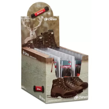 Cadarços HUNTING (2,40cm) - 4599950 - Chiruca - Palmilhas e Cadarços CHIRUCA Cadarços HUNTING (2,40cm) - 4599950 - Chiruca - Palmilhas e Cadarços CHIRUCA