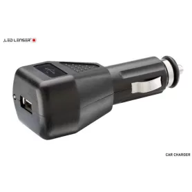 Carregador de carro Lenser Led para P5R.2, M7R.2, M7RX, X7R, H7R.2, H14R.2 - 380 - Led Lenser - Acessórios para lanterna