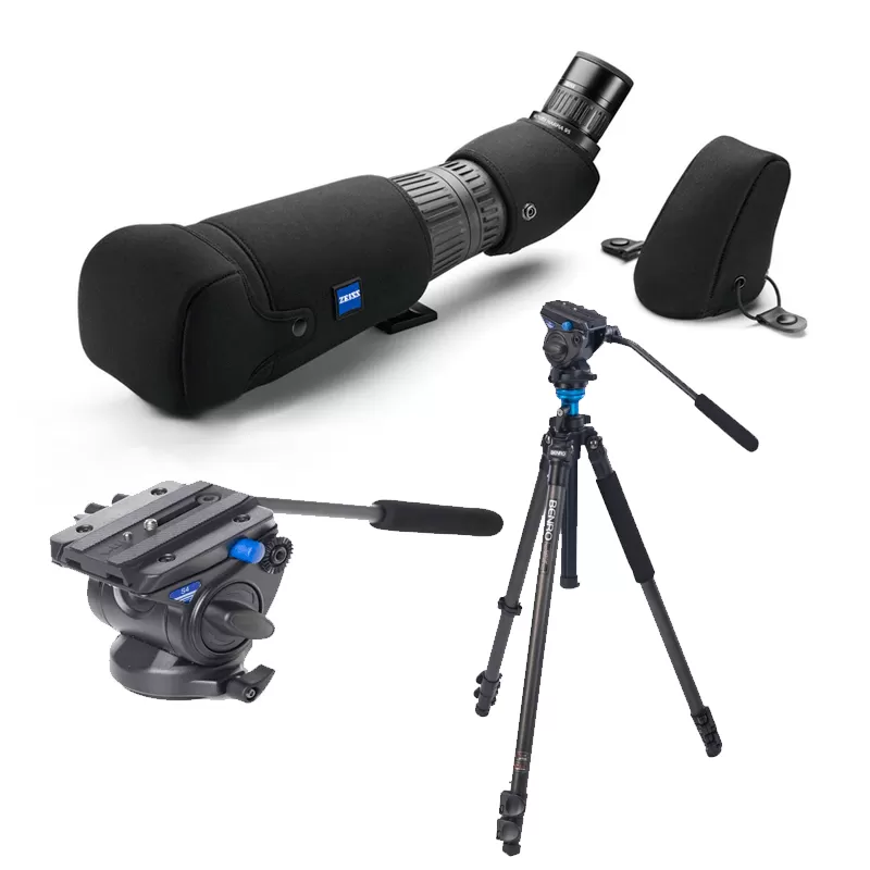 Zeiss HARPIA 95 + Ocular 23-70x + Estojo original + Tripé completo BENRO C2573S4 - - Zeiss - OFERTA DE KIT DE TELESCÓPIO C...