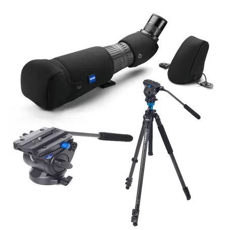 Zeiss HARPIA 95 + Ocular 23-70x + Estojo original + Tripé completo BENRO C2573S4 - - Zeiss - OFERTA DE KIT DE TELESCÓPIO C...