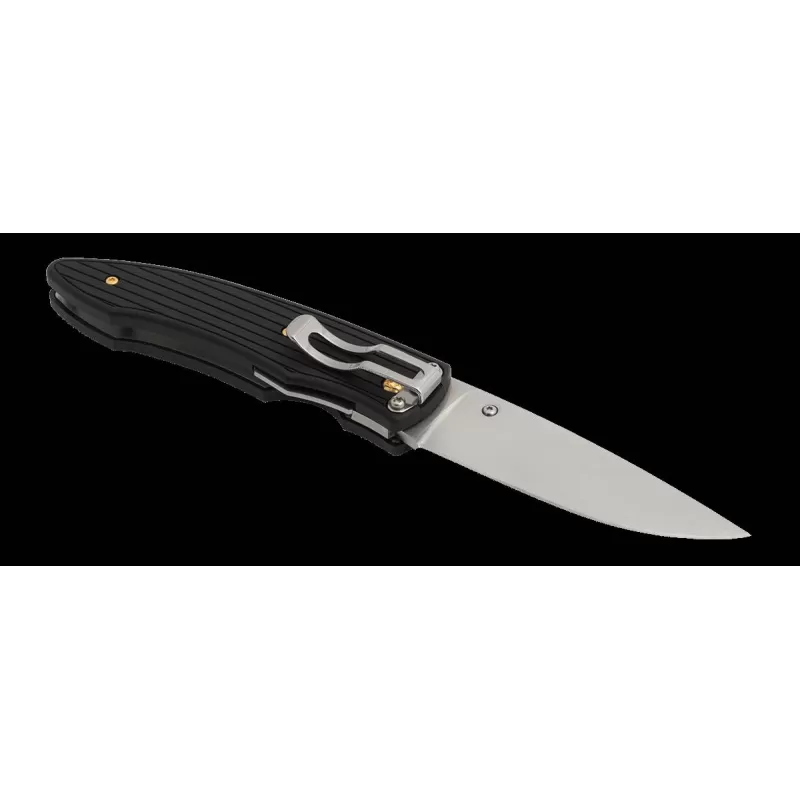 PCx CoSLam BLACK -Grilon - Ferragens banhadas a OURO 24K - CLIP - PCx - Fallkniven - Canivetes FÄLLKNIVEN