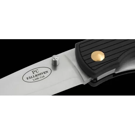 PCx CoSLam BLACK -Grilon - Ferragens banhadas a OURO 24K - CLIP - PCx - Fallkniven - Canivetes FÄLLKNIVEN