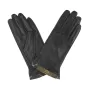 Tartan Trimmed Leather - LGL0048BK11 - Barbour - mujer - Guantes BARBOUR