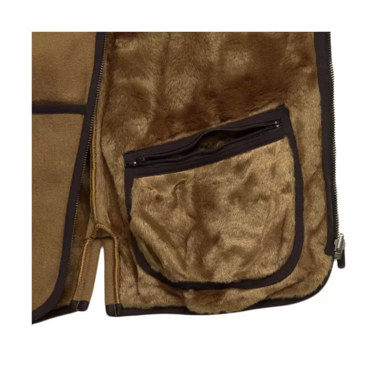 Forro interno rústico com zíper - MLI0004BR31 - Barbour - Masculino - Coletes e forros BARBOUR