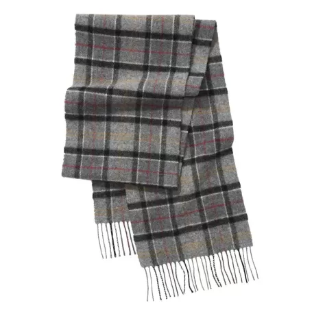 Lã de cordeiro xadrez - USC0001 - Barbour - Cachecóis BARBOUR