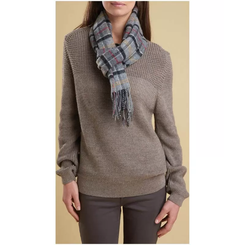 Lã de cordeiro xadrez - USC0001 - Barbour - Cachecóis BARBOUR