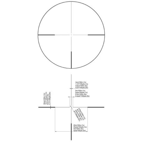 HELIA AUTOLIGHT 1-5x24 Ret. 4DOT Tubo 30mm - 10620 - Kahles - Miras Telescópicas KAHLES