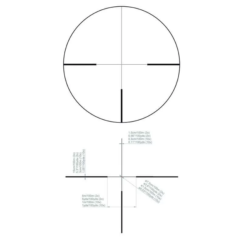 HELIA AUTOLIGHT 2-10x50 Ret. 4DOT Tubo 30mm - 10624 - Kahles - Miras Telescópicas KAHLES
