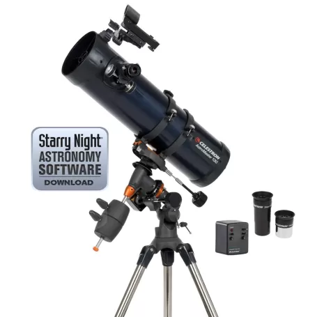 Astromaster 130EQ MD - Newton - CE31051 - Celestron - Telescópios Celestron Astromaster 130EQ MD - Newton - CE31051 - Celestron - Telescópios Celestron