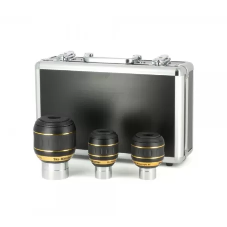 Conjunto de oculares UWA 82° para 7, 15 e 23 mm (com estojo) - SW0389 - Sky-Watcher - Oculares SkyWatcher 31,8 mm Conjunto de oculares UWA 82° para 7, 15 e 23 mm (com estojo) - SW0389 - Sky-Watcher - Oculares SkyWatcher 31,8 mm