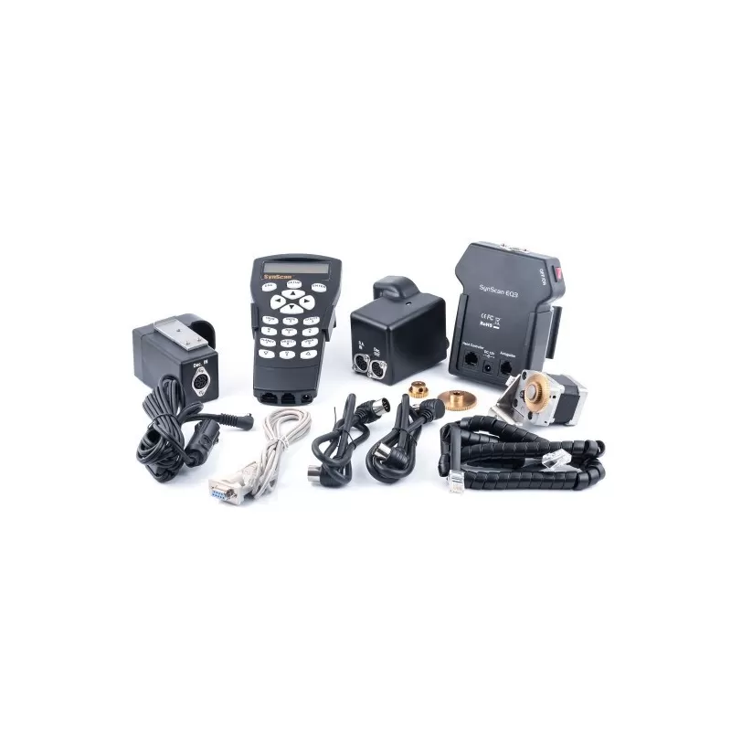 Kit Pro GOTO para EQ3-2 - SW0125 - Sky-Watcher - Motores - Cabos - Programas Kit Pro GOTO para EQ3-2 - SW0125 - Sky-Watcher - Motores - Cabos - Programas