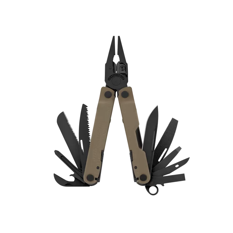 Ferramenta multifuncional Rebar Coyote - Bainha de nylon - Caixa de papelão - 832406 - Leatherman - Ferramentas múltiplas LEATHERMAN