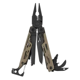 Multiherramienta Signal coyote - funda nylon - caja cartón - 832404 - Leatherman - Multiherramientas LEATHERMAN