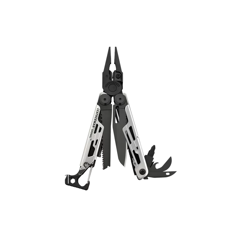 Multiferramenta Signal Preta e Prata - Bainha de Nylon - Caixa de Papelão - 832625 - Leatherman - Multiferramentas LEATHERMAN Multiferramenta Signal Preta e Prata - Bainha de Nylon - Caixa de Papelão - 832625 - Leatherman - Multiferramentas LEATHERMAN